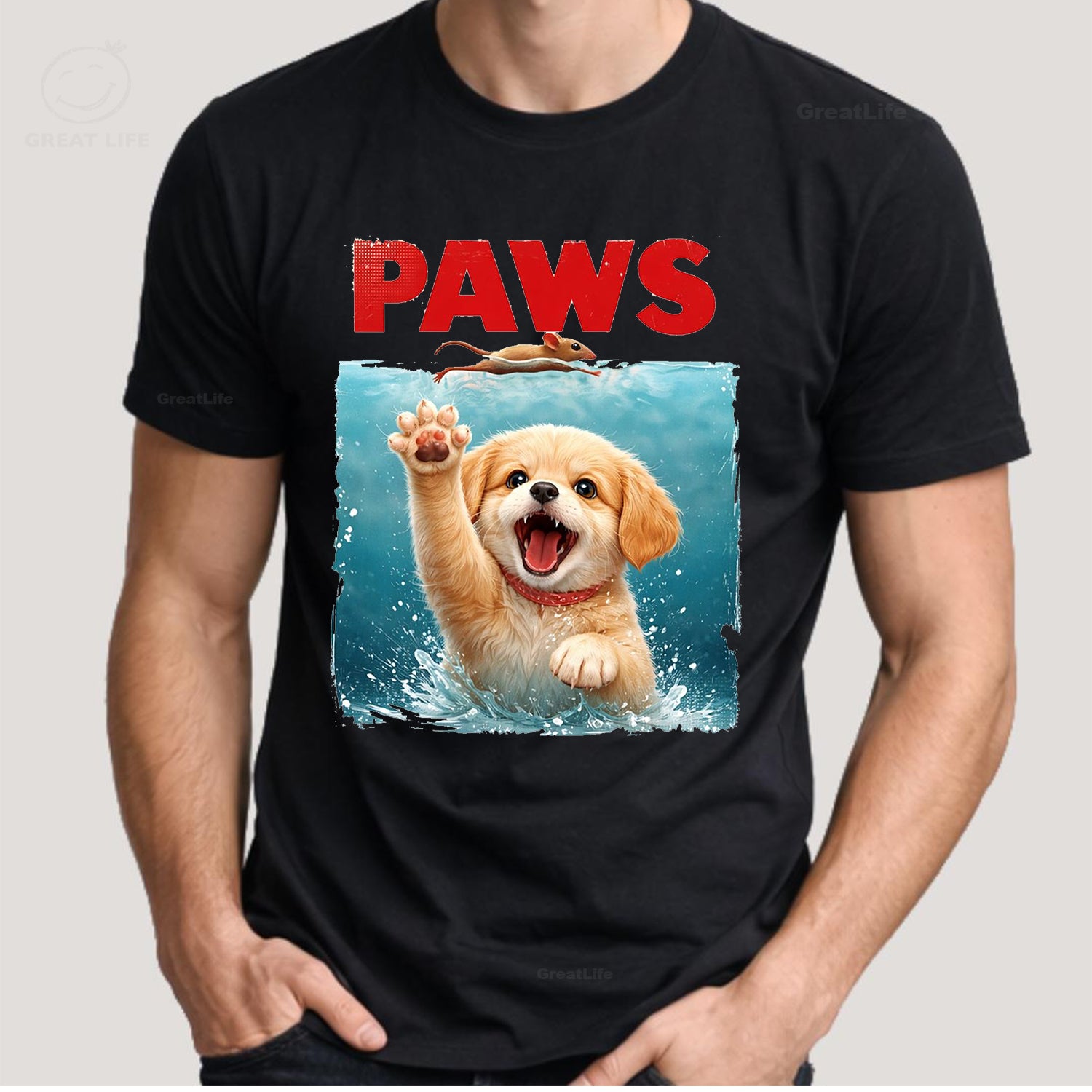 PAWS T-SHIRT, Paws Shirt