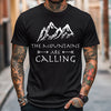 MOUNTAINS ARE CALLING MENS SHIRT