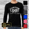 Custom Long Sleeve Bella Canvas Men's Shirt