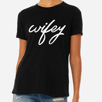 Wifey Shirt, Bridal t-shirt, Gifts for Bride