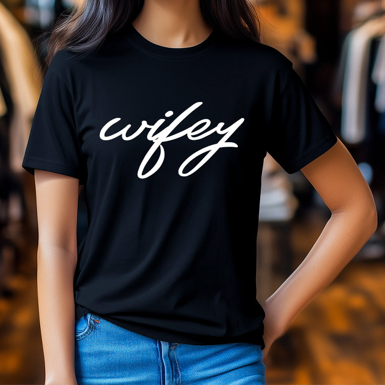 Wifey Shirt, Bridal t-shirt, Gifts for Bride