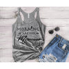 MORNINGS ARE FOR MIMOSAS RACERBACK TANK
